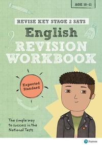 Cover image for Pearson REVISE Key Stage 2 SATs English Revision Workbook - Expected Standard: for home learning and the 2022 and 2023 exams