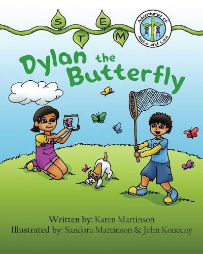 Cover image for STEM Adventures of Aleks and Lexi: Dylan the Butterfly