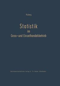 Cover image for Statistik Im Gross- Und Einzelhandelsbetrieb