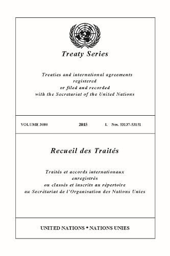 Treaty Series 3080 (English/French Edition)