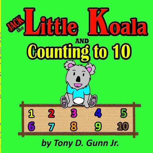 Cover image for Jack the Little Koala and Counting to 10