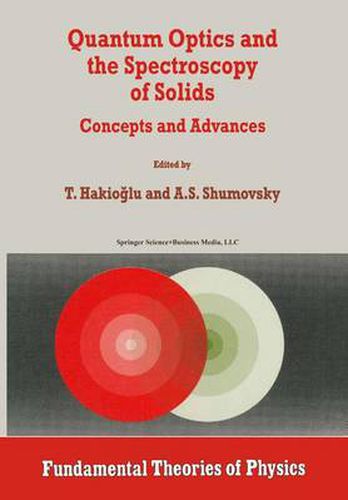 Cover image for Quantum Optics and the Spectroscopy of Solids: Concepts and Advances