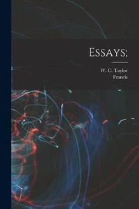 Cover image for Essays;