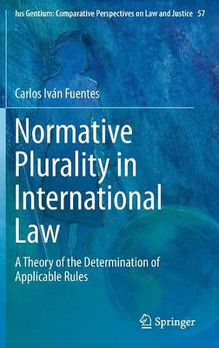Normative Plurality in International Law: A Theory of the Determination of Applicable Rules