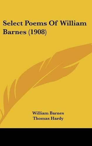 Cover image for Select Poems of William Barnes (1908)