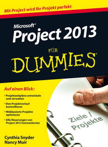 Cover image for Microsoft Project 2013 fur Dummies