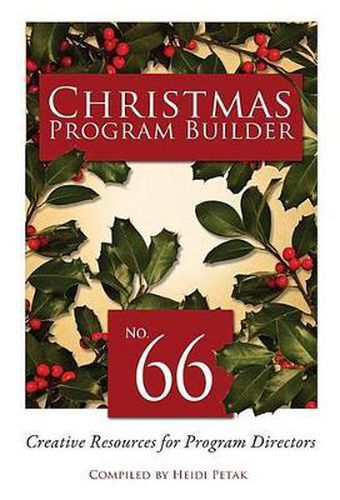 Cover image for Christmas Program Builder #66: Creative Resources for Program Directors