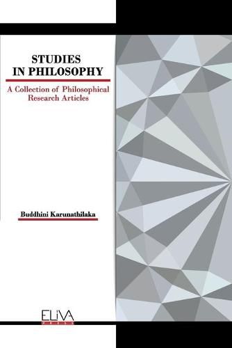 Cover image for Studies in Philosophy: A Collection of Philosophical Research Articles