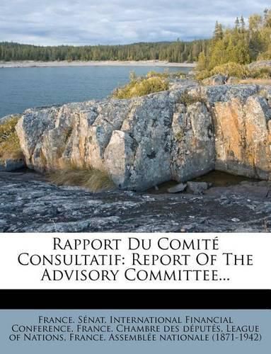 Cover image for Rapport Du Comite Consultatif: Report of the Advisory Committee...