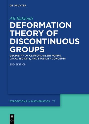 Cover image for Deformation Theory of Discontinuous Groups