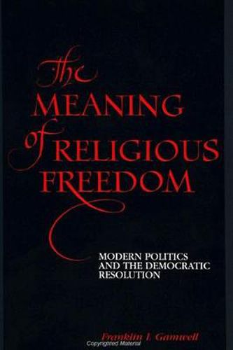 Cover image for The Meaning of Religious Freedom: Modern Politics and the Democratic Resolution