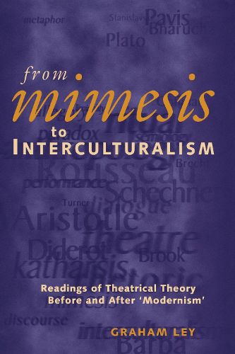 Cover image for From Mimesis to Interculturalism: Readings of Theatrical Theory Before and After 'Modernism