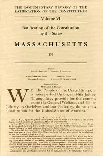 Cover image for Ratification of the Constitution by the States, Massachusetts