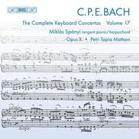Cover image for Bach Cpe Complete Keyboard Concertos Volume Seventeen