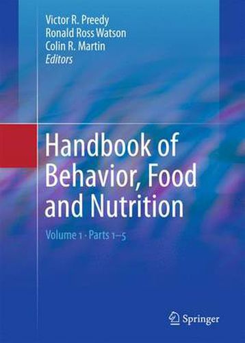 Cover image for Handbook of Behavior, Food and Nutrition