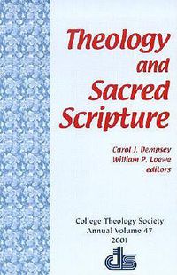 Cover image for Theology and Sacred Scripture