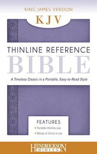 Cover image for KJV Thinline Reference Bible Lilac: A Timeless Classic in a Portable, Easy-to-Read Style