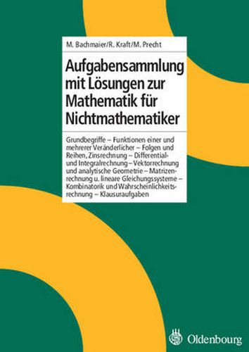 Cover image for Aufgabensammlung Mit Loesungen Zur Mathematik Fur Nichtmathematiker