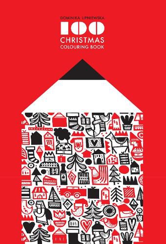 Cover image for 100 Christmas Colouring Book