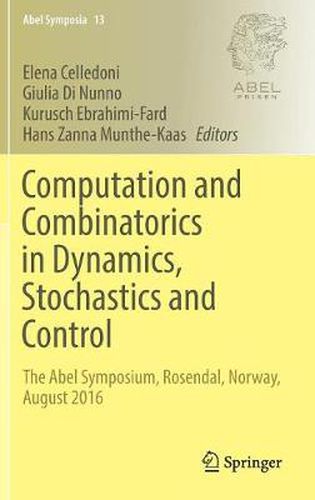 Cover image for Computation and Combinatorics in Dynamics, Stochastics and Control: The Abel Symposium, Rosendal, Norway, August 2016