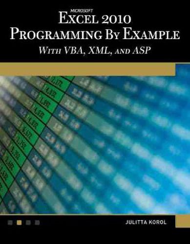 Cover image for Microsoft Excel 2010 Programming By Example