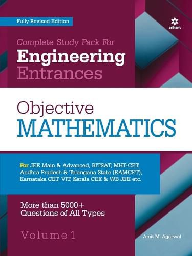 Cover image for Objective Mathematics Vol 1 For Engineering Entrances 2022