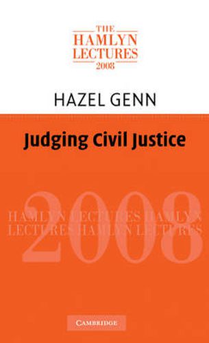 Cover image for Judging Civil Justice