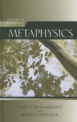 Cover image for Historical Dictionary of Metaphysics