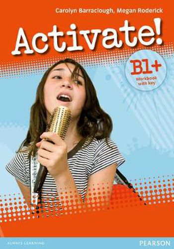 Cover image for Activate! B1+ Workbook with Key and CD-ROM Pack