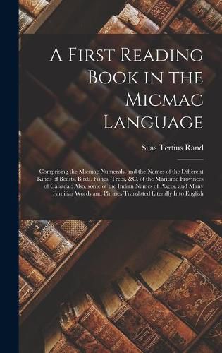 Cover image for A First Reading Book in the Micmac Language [microform]