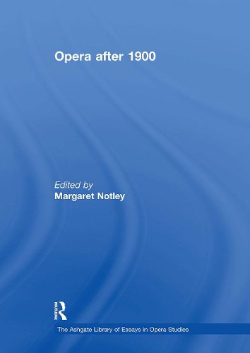 Cover image for Opera after 1900