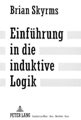 Cover image for Einfuehrung in Die Induktive Logik