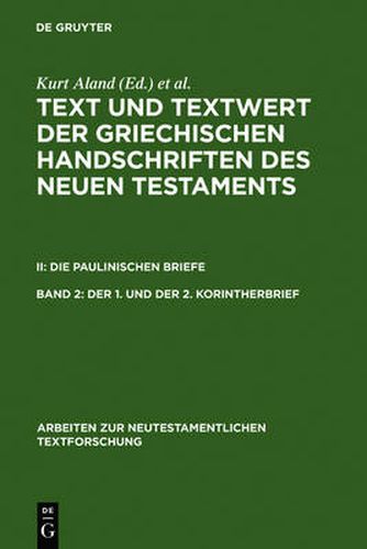 Cover image for Der 1. und der 2. Korintherbrief