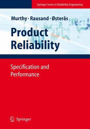 Cover image for Product Reliability: Specification and Performance