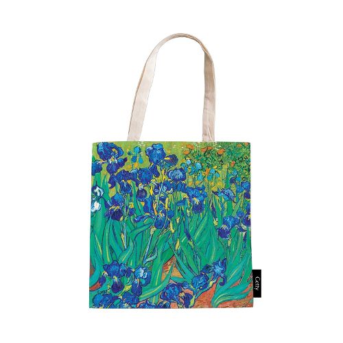 Cover image for Van Gogh's Irises Canvas Bag