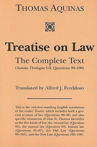 Cover image for Treatise on Law - The Complete Text
