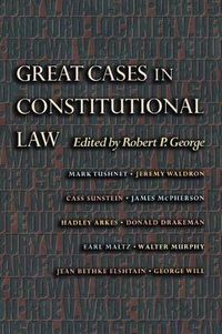 Cover image for Great Cases in Constitutional Law