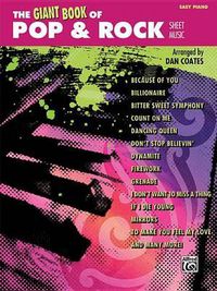 Cover image for The Giant Book of Pop & Rock Sheet Music: Easy Piano