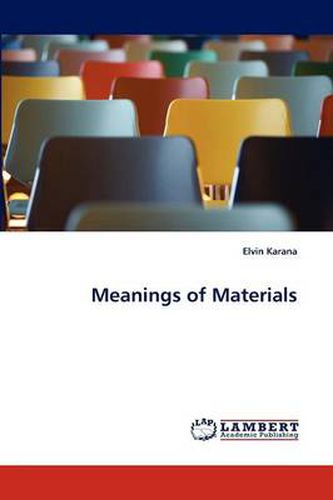 Cover image for Meanings of Materials