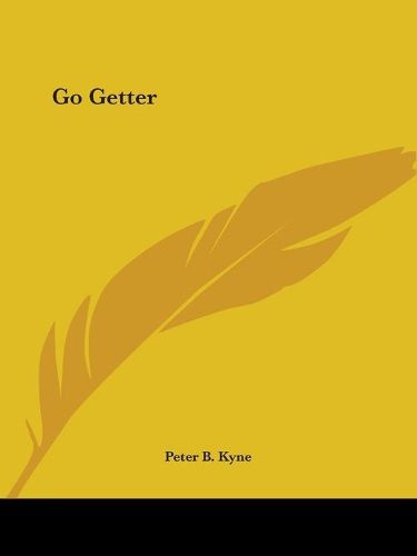 Cover image for Go Getter (1921)