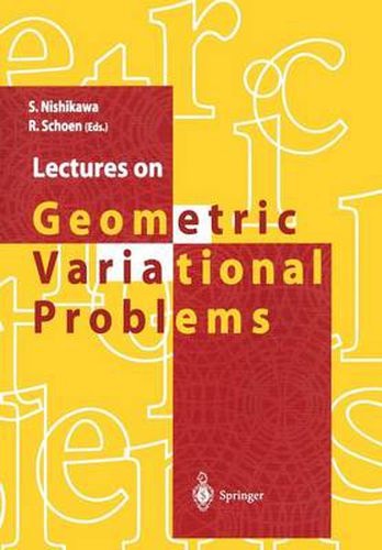 Cover image for Lectures on Geometric Variational Problems