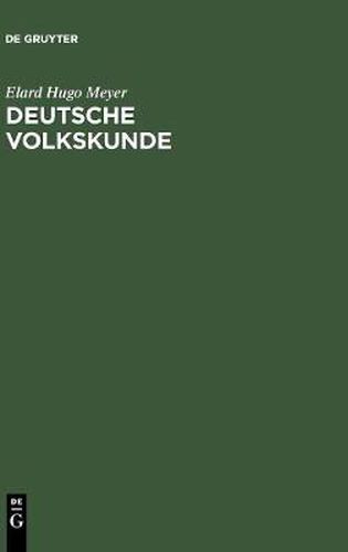 Deutsche Volkskunde