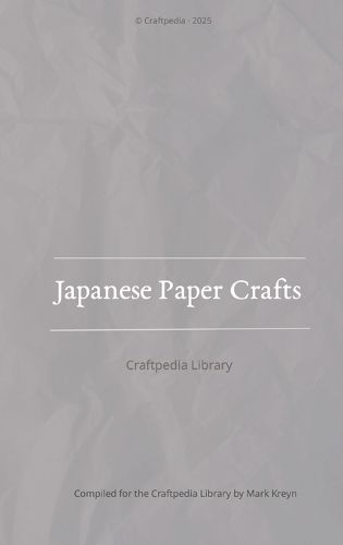 Cover image for Japanese Paper Crafts