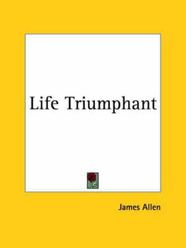 Cover image for Life Triumphant