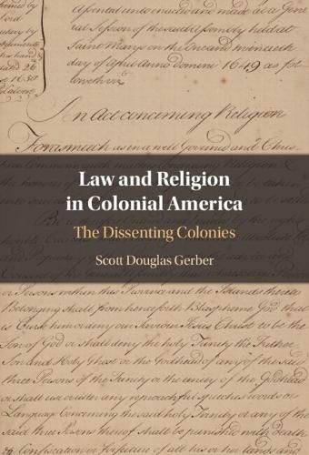 Cover image for Law and Religion in Colonial America