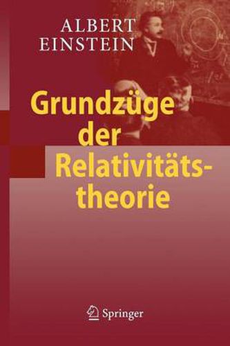 Cover image for Grundzuge der Relativitatstheorie