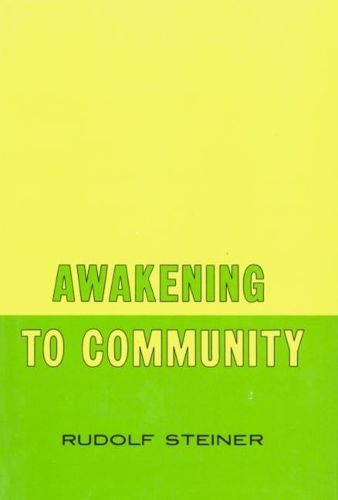 Cover image for Awakening to Community