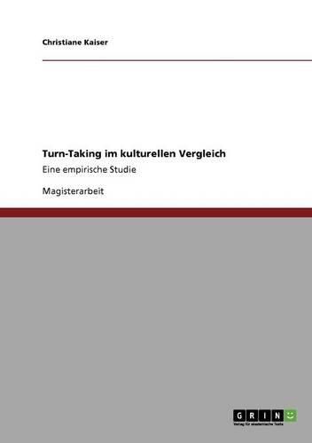 Cover image for Turn-Taking Im Kulturellen Vergleich