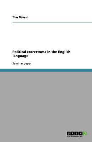 Political correctness in the English language