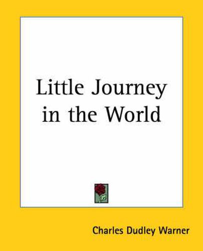 Cover image for Little Journey in the World